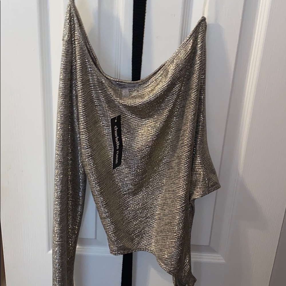 ONE SLEEVE BODYSUIT